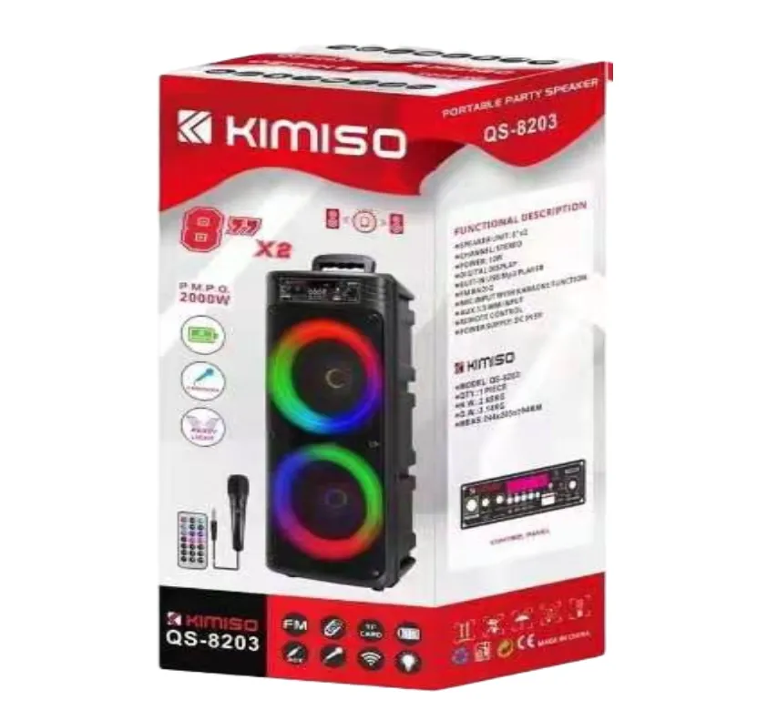 اسپیکر بلوتوثی KIMISO QS-8203