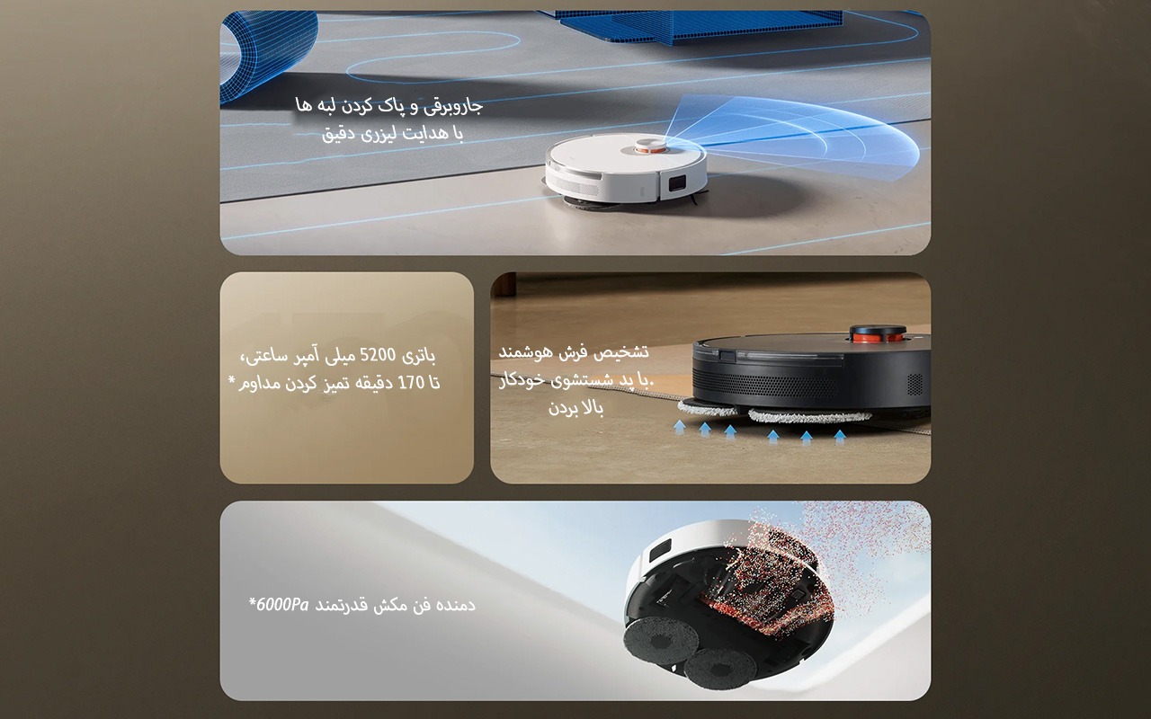 جاروبرقی شیائومی مدل Vacuum S20 Plus