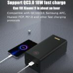 پاور بانک روموس مدل PEA57 شارژ سریع 22.5W ظرفیت 60000 میلی آمپر